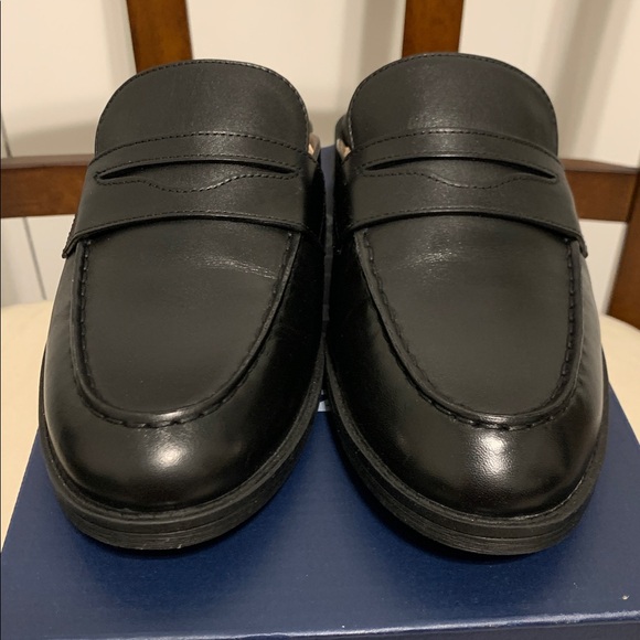 Cole Haan Black Slip-On Loafers - Picture 8 of 10